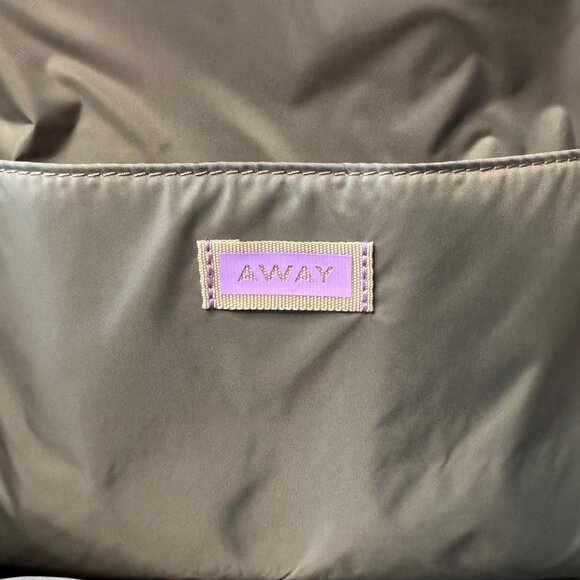 AWAY Kids Backpack New Cotton Candy Pink Yellow Colorblock Childrens Travel Bag - Picture 10 of 12